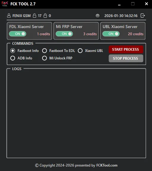 FCK AUTH TOOL FCK AUTH TOOL