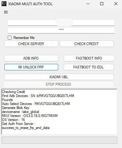 XIAOMI MULTI AUTH TOOL (XMT) XIAOMI MULTI AUTH TOOL (XMT)