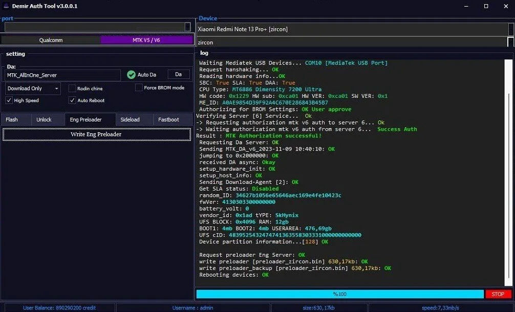 DEMIR AUTH TOOL DEMIR AUTH TOOL