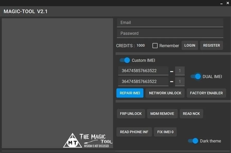 THE MAGICAL TOOL THE MAGICAL TOOL