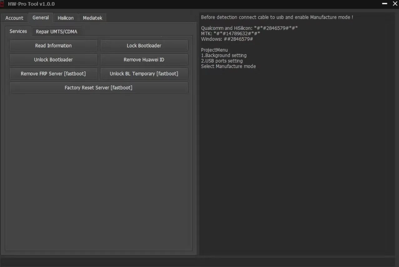 HW PRO TOOL HW PRO TOOL