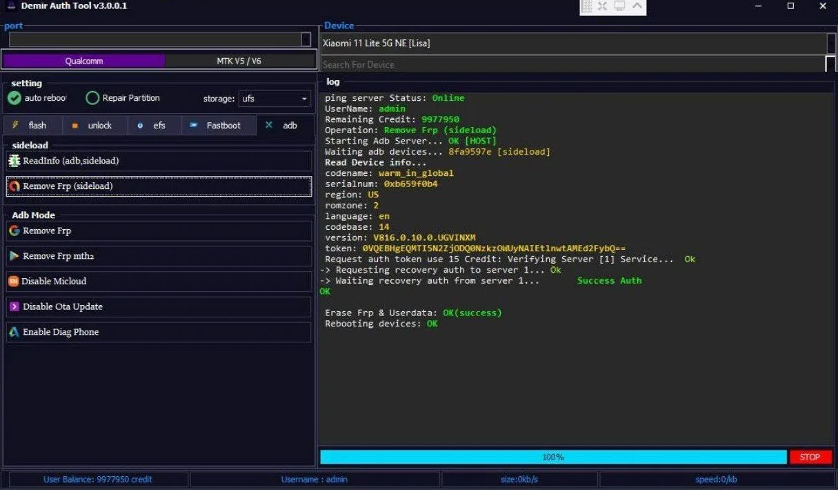 DEMIR AUTH TOOL DEMIR AUTH TOOL