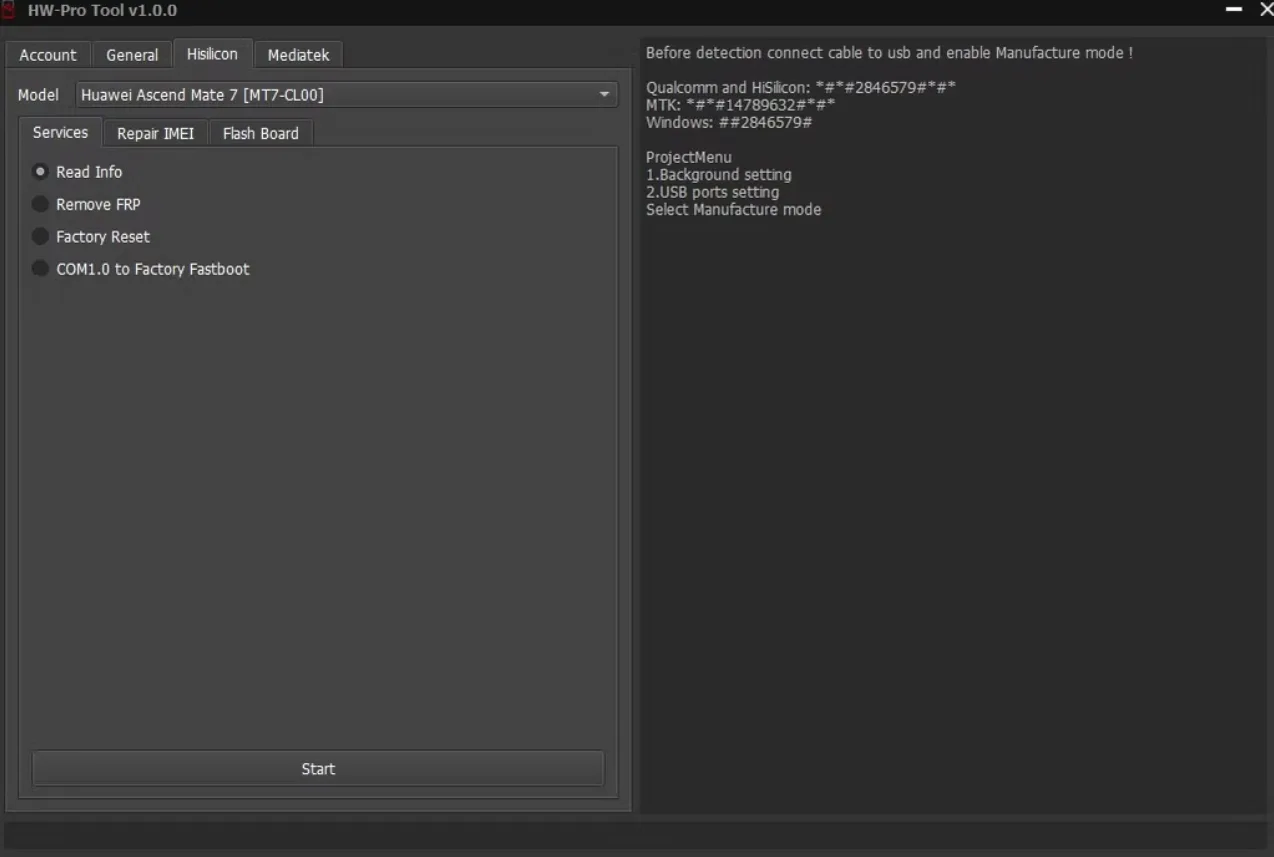 HW PRO TOOL HW PRO TOOL