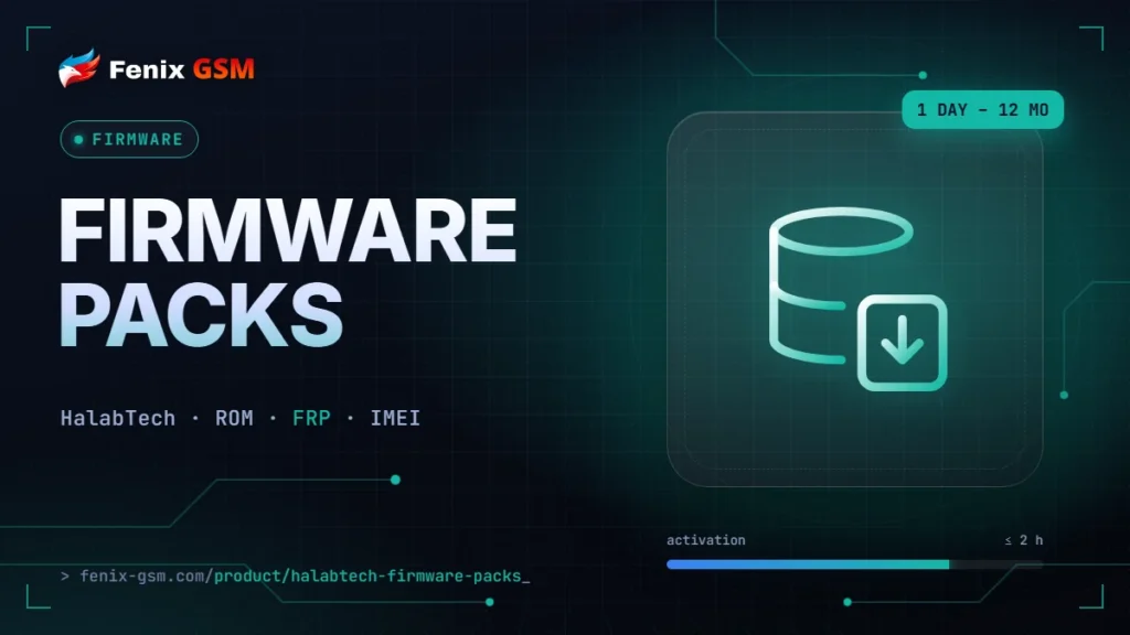 💾 HalabTech Firmware Packs: база прошивок и сервисных решений