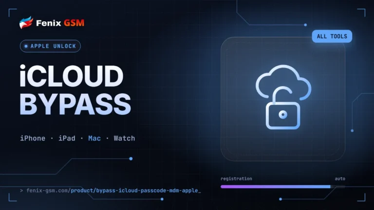 ☁️ Обход iCloud, Passcode и MDM: iPhone, iPad, Apple Watch и MacBook