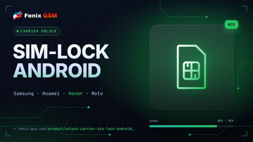 📶 Разблокировка оператора (SIM-Lock) Android: официальные коды 📶 Разблокировка оператора (SIM-Lock) Android: официальные коды